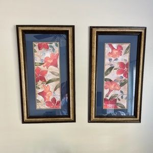 Beautiful set of framed prints